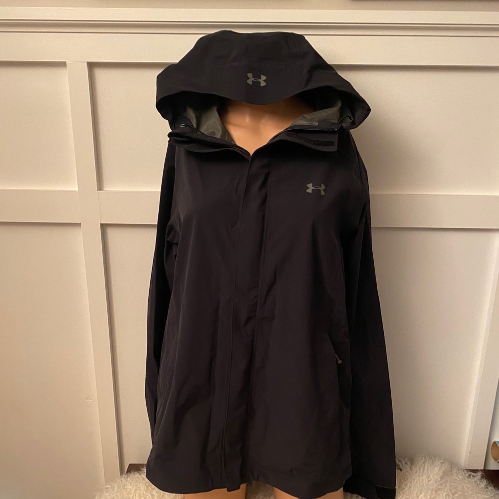 NEW- Under Armor Storm Rain Jacket Women - Medium